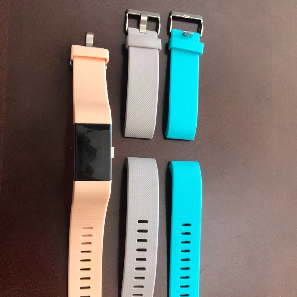 Pack of THREE Fitbit charge HR bands